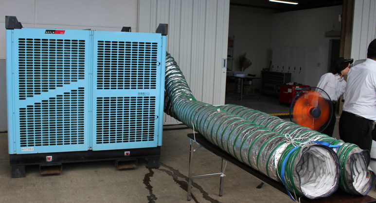 20馬力移動式クーラー